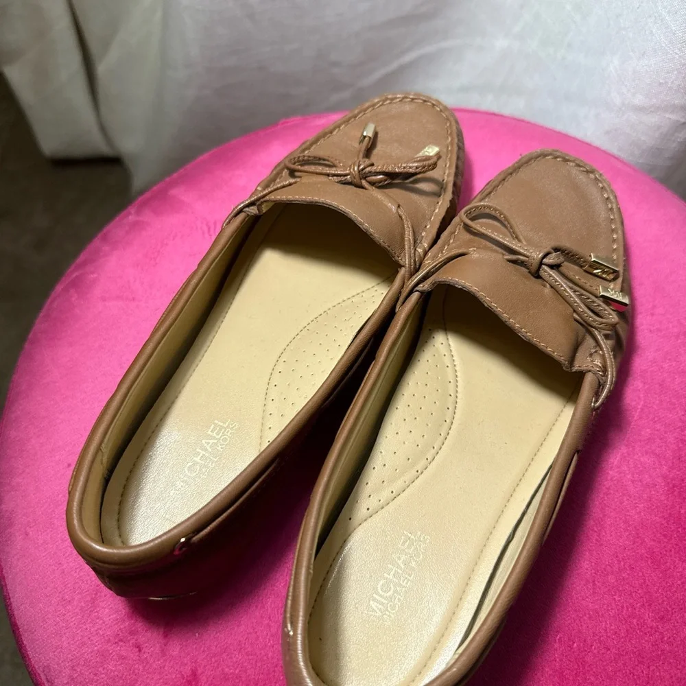 Classic Brown Leather Moccasin Loafers